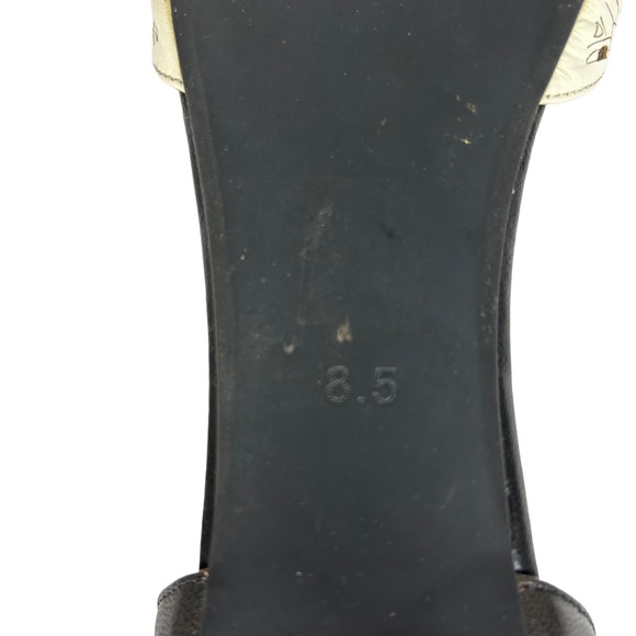 Jeffery Campbell Black In Love Laser Cut D’orsay Flat 8.5 - Picture 9 of 9